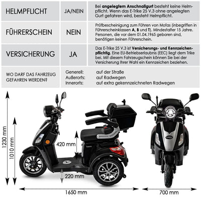 Rolektro E-Trike 15 V.2